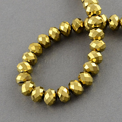 Electroplate Glass Bead Strands&nbsp;EGLA-R080-12mm-02