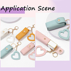 4Pcs 4 Colors Leather Lipstick Storage Bags&nbsp;KEYC-SC0001-71