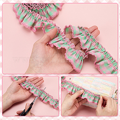 5Yards Polyester Ruffled Trimming&nbsp;DIY-PH0038-31A