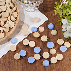 Unfinished Natural Wood Cabochons&nbsp;WOOD-SP0001-55A