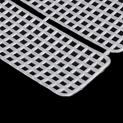 Rectangle Plastic Mesh Canvas Sheets&nbsp;DIY-H169-07B