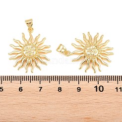 Brass Pendants&nbsp;KK-D232-17G-04