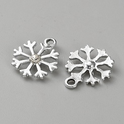 Alloy Rhinestone Pendants&nbsp;FIND-WH0521-74H-S