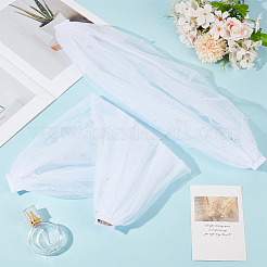 1 Pair Polyester Lace Tippet&nbsp;AJEW-GF0015-28A