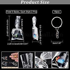 DIY 3D Goldfish Bag Keychain Making Kits&nbsp;DIY-NB0007-43