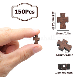 150Pcs Natural Wooden Beads&nbsp;WOOD-SC0001-47