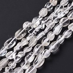 Natural Quartz Crystal Beads Strands&nbsp;G-I351-A08-01