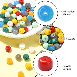 100Pcs 10 Colors K9 Glass Beads Strands&nbsp;GLAA-YW0003-59