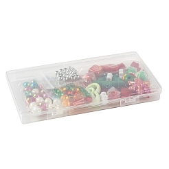 100Pcs 19 Styles Christmas Acrylic Beads&nbsp;MACR-FS0002-33