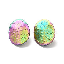Ion Plating(IP) 304 Stainless Steel Stud Earrings Findings&nbsp;STAS-B041-05MC