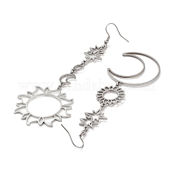 Non-Tarnish 304 Stainless Steel Dangle Earrings&nbsp;EJEW-P271-06P