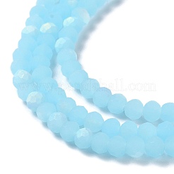 Imitation Jade Glass Beads Strands&nbsp;EGLA-A034-J4mm-MB06