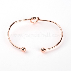 Iron Cuff Bangles&nbsp;LS-BJEW-WH0011-09