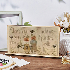 Wood Earring Display Card Holders&nbsp;ODIS-WH0072-01