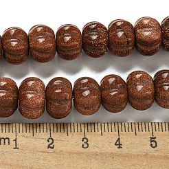 Synthetic Goldstone Beads Strands&nbsp;G-G142-A03-01