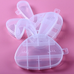 9 Grids Rabbit Shape Plastic Organizer Boxes&nbsp;ANIM-PW0001-115