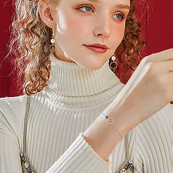 24Pcs 2 Colors Brass Linking Rings&nbsp;KK-TA0003-07