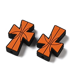 Sports Theme Silicone Beads&nbsp;SL-D001-02F