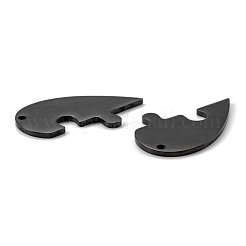 304 Stainless Steel Split Pendants&nbsp;STAS-G251-01EB