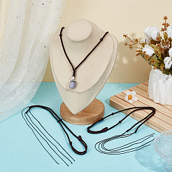 Rope Adjustable Necklaces Making&nbsp;MAK-WH0016-07A