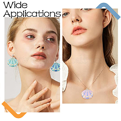 15Pcs 5 Colors Alloy Enamel Pendants&nbsp;ENAM-YW0008-89