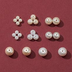 428Pcs 8 Style Glass Pearl Beads Strands&nbsp;HY-FS0001-08