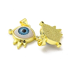 Real 18K Gold Plated Brass Pendants&nbsp;KK-L209-002G-01