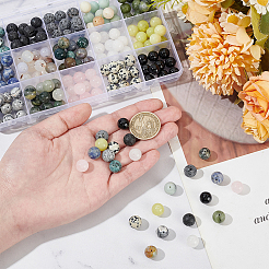 180Pcs 15 Styles Natural Mixed Gemstone Beads Sets&nbsp;G-NB0005-17