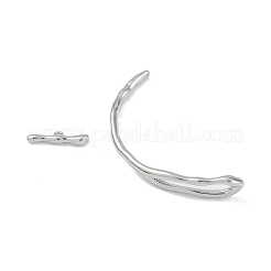 Brass Toggle Clasps&nbsp;KK-U020-07P