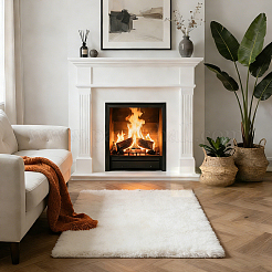 Polyester Fiber Rugs&nbsp;DIY-WH20007-837A