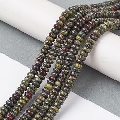 Natural Ocean Jasper Beads Strands&nbsp;G-H292-A10-02