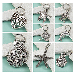 Tibetan Style Alloy Pendants&nbsp;PALLOY-PH0013-34AS