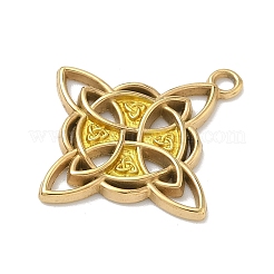 304 Stainless Steel Enamel Pendants&nbsp;STAS-G371-05G-01