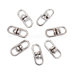 Alloy Double Eye Swivel Clasps&nbsp;LS-PALLOY-E385-14P