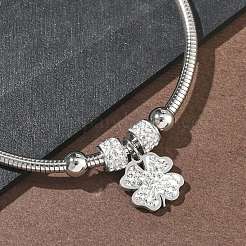 304 Stainless Steel Charm Bangles for Women&nbsp;BJEW-D429-02G