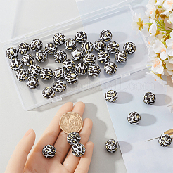 50Pcs Silicone Beads Loose Silicone Beads Kit Leopard Print Silicone Beads for Keychain Making Bracelet Necklace &nbsp;SIL-SC0001-98