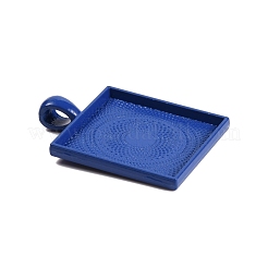 Baking Printed Alloy Pendant Cabochon Settings&nbsp;FIND-WH0005-72A