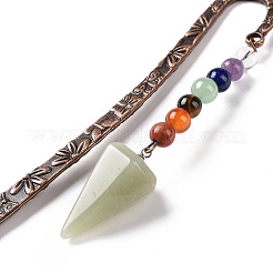 Natural Green Aventurine Bookmark&nbsp;AJEW-C025-01D