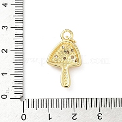 Brass Micro Pave Cubic Zirconia Pendants&nbsp;KK-L239-019G