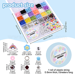 DIY Bracelet Making Kit&nbsp;DIY-YW0007-98
