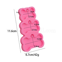 Bone Shape DIY Pendant Silicone Molds&nbsp;X-SIMO-PW0001-325A