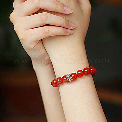 200Pcs 2 Colors Tibetan Style Alloy Beads&nbsp;TIBE-ME0001-15