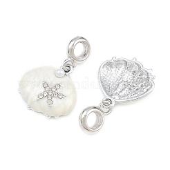Alloy Enamel European Dangle Charms&nbsp;AL-CBAC2D3-04P-03