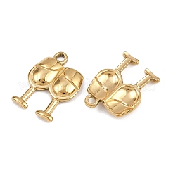 304 Stainless Steel Pendants&nbsp;STAS-L303-18G