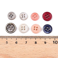 Freshwater Shell Buttons&nbsp;BUTT-T013-02