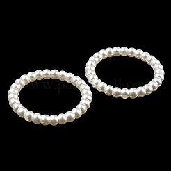 ABS Imitation Pearl Connector Charms&nbsp;OACR-K001-30B