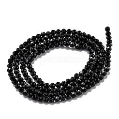 Natural Black Tourmaline Beads Strands&nbsp;G-H266-11B
