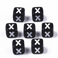 Opaque Acrylic Beads&nbsp;LS-SACR-N002-01X