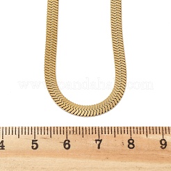 PVD Vacuum Plating 304 Stainless Steel Snake Chains Necklaces&nbsp;NJEW-O058-29G