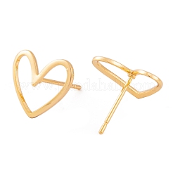 Brass Stud Earrings&nbsp;KK-S348-124